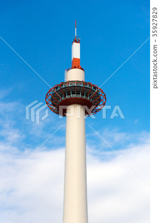 Kyoto Tower the tallest structure in Kyoto,Japan 35927829