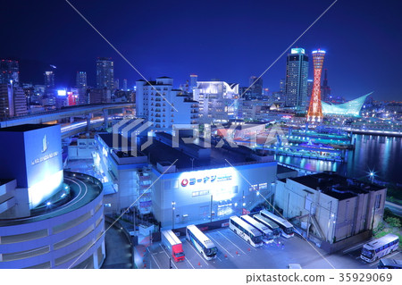 Kobe night view Kobe night view 35929069