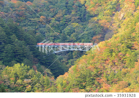 Hagi Aki Shishurukyo (Sekinosawa Iron Bridge) 35931928