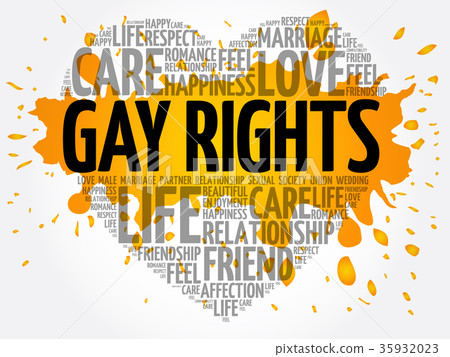 Gay rights word cloud collage Gay rights word cloud collage 35932023