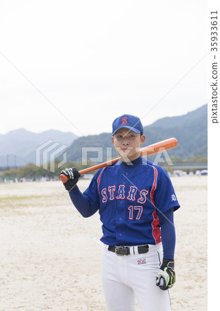 Adult baseball image Adult baseball image 35933611
