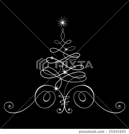 Christmas and New Year's icon. Christmas and New Year's icon. 35935895