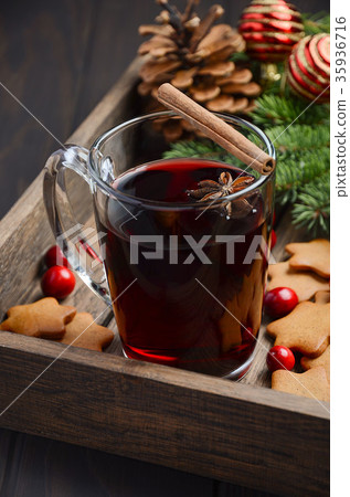 Christmas mulled wine.  35936716