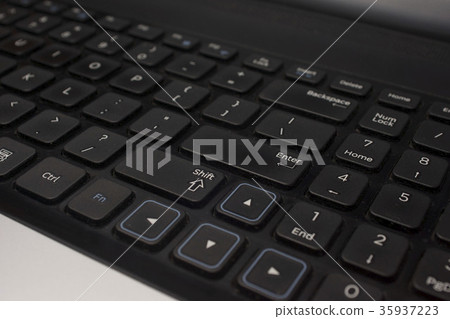 Laptop keyboard photo detail 35937223
