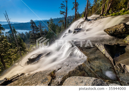 Eagle Falls at Lake Tahoe - California, USA 35944000