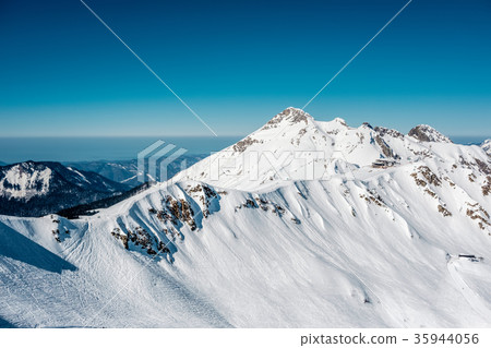 Winter mountain landscape 35944056