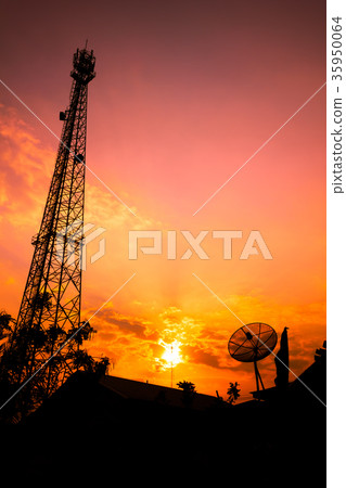 reception antenna and satellite dish 35950064