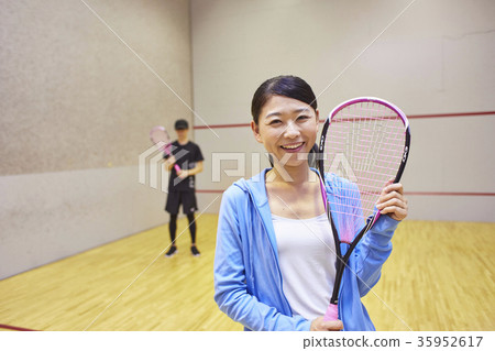 健身房壁球 35952617