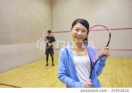 健身房壁球 35952618