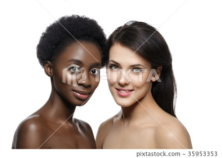 Beautiful african girl with veil hat Beautiful african girl with veil hat 35953353