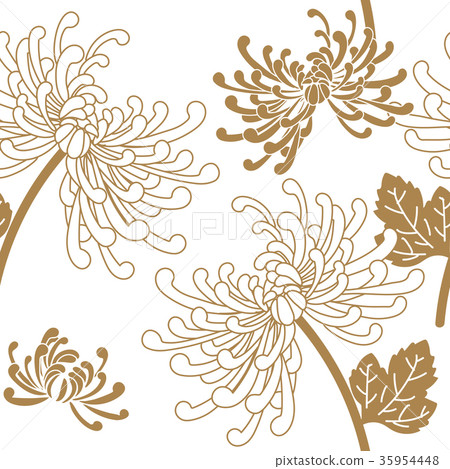 Japanese pattern background vector. Gold geometric Japanese pattern background vector. Gold geometric 35954448