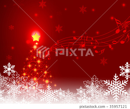 聖誕節聖誕樹音樂頌歌 35957121