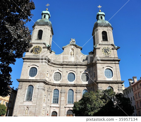 Austria Innsbruck Asamkirche Catholic Church Austria Innsbruck Asamkirche Catholic Church 35957134