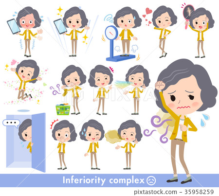 Yellow jacket Middle women_complex Yellow jacket Middle women_complex 35958259