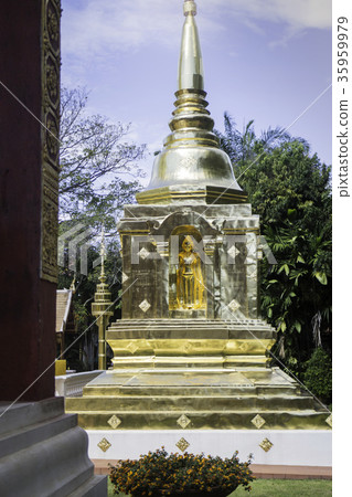 Buddha S tatue in Phra Singh Temple, Thailand 35959979