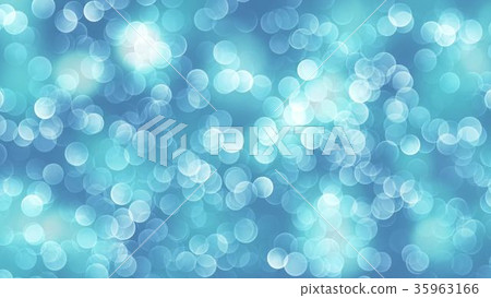 blue bokeh background created by neon lights. 35963166