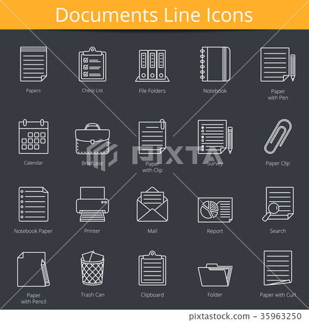 Documents Icons Documents Icons 35963250