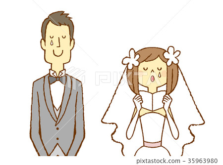 Wedding bride and groom 35963980