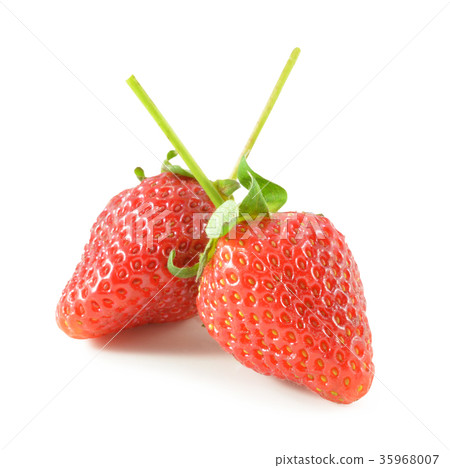 red strawberries 35968007