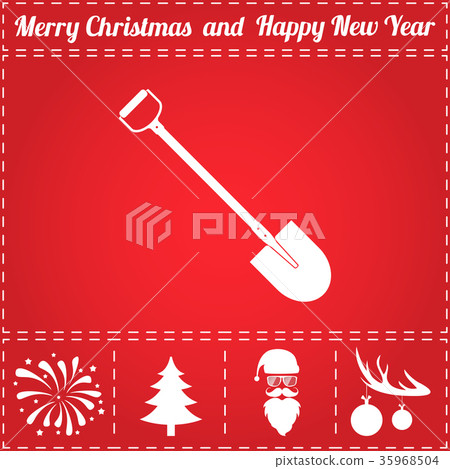 Shovel Icon Vector 35968504