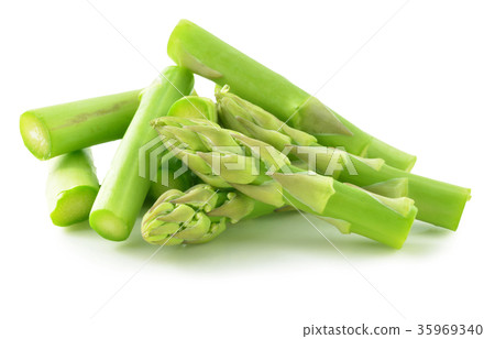 ripe green asparagus 35969340