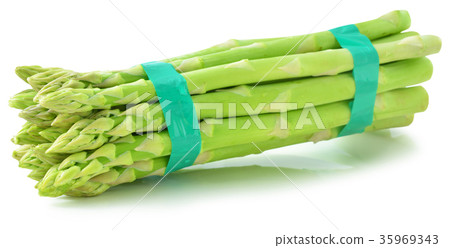 ripe green asparagus ripe green asparagus 35969343