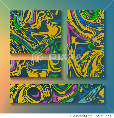 Craft Liquid Texture Vector.  35969631