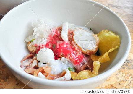 Yong tau foo or Chinese noodle 35970578