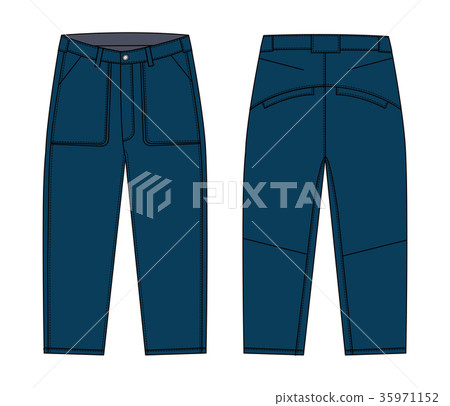 牛仔布褲子圖 35971152