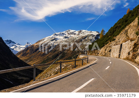Alps and forest of national parc in Switzerland Alps and forest of national parc in Switzerland 35971179