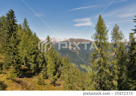 Alpine landscape in Western Carinthia, Austria. 35972373