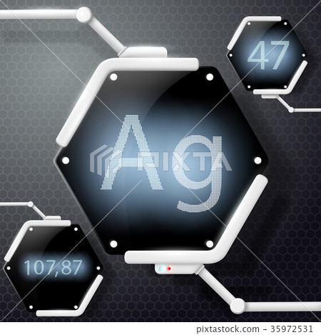 chemical element silver 35972531