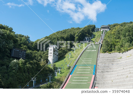 夏季大倉山跳躍體育場/北海道札幌市 夏季大倉山跳躍體育場/北海道札幌市 35974048