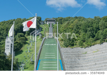 夏季大倉山跳躍體育場/北海道札幌市 夏季大倉山跳躍體育場/北海道札幌市 35974049