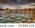 Dubrovnik old town pier, Croatia 35980108