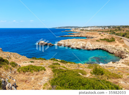 Beach Montagna Spaccata, Salento, Italy Beach Montagna Spaccata, Salento, Italy 35982033