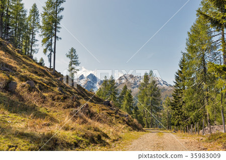 Alpine landscape in Western Carinthia, Austria. Alpine landscape in Western Carinthia, Austria. 35983009