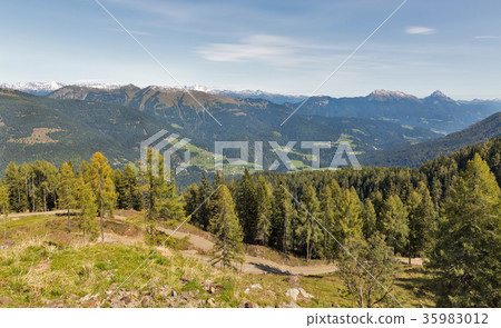 Alpine landscape in Western Carinthia, Austria. Alpine landscape in Western Carinthia, Austria. 35983012
