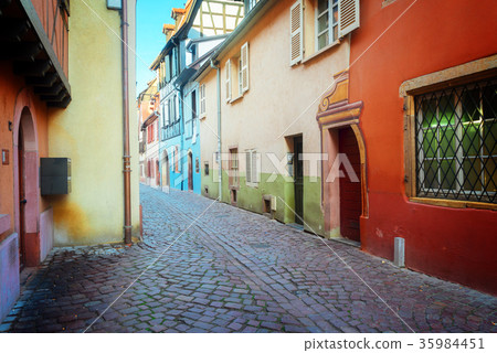 Colmar, beautiful town of Alsace, France 35984451