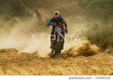 Unknown racer overcomes the track Unknown racer overcomes the track 35984510