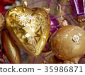 Christmas decorations in the shape 35986871