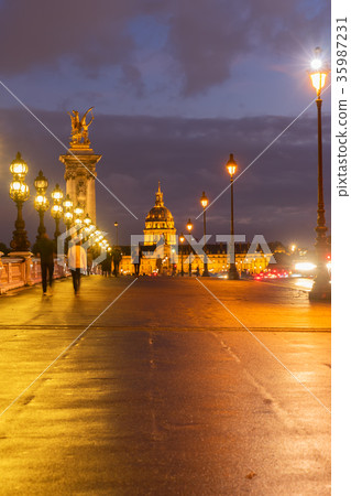 Alexandre III Bridge, Paris, France Alexandre III Bridge, Paris, France 35987231