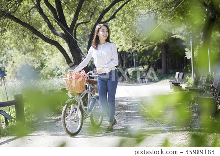 park bicycle