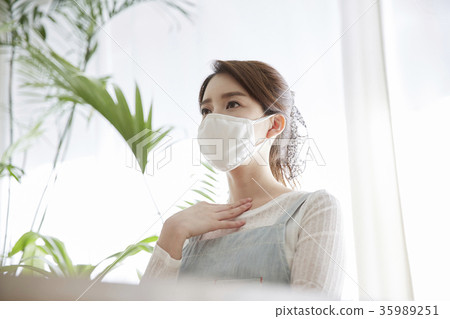年輕女子,生活,面具 年輕女子,生活,面具 35989251