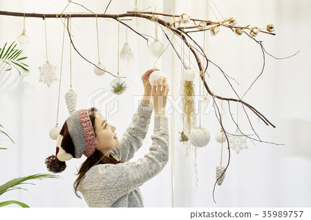 Young woman, life, decoration 35989757