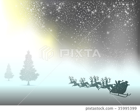 Download Christmas Tree Snow Silhouette Background Banner Stock Illustration 35995399 Pixta 3D SVG Files Ideas | SVG, Paper Crafts, SVG File