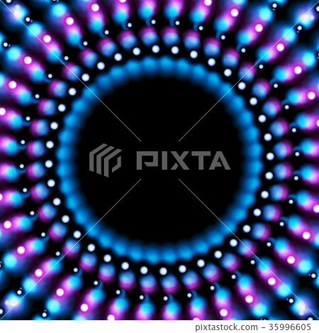 Blue purple abstract glowing lights background 35996605