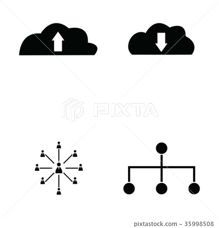 network icon set 35998508