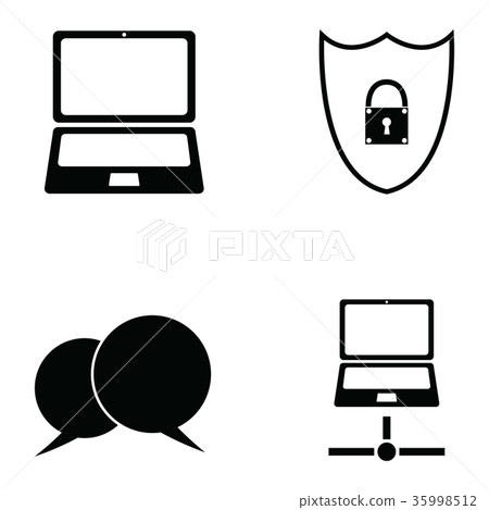 network icon set 35998512