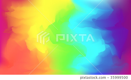 Abstract bright rainbow blurred background 35999500